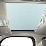 Nissan Cube Z12 interior glass sunroof