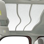 Nissan Cube Z12 interior shoji sunroof shade