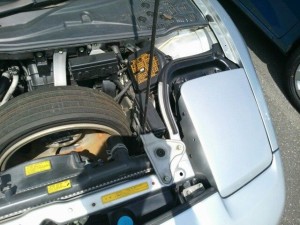 1992 Honda NSX coupe engine bay 2