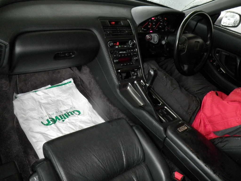 1992 Honda NSX coupe interior