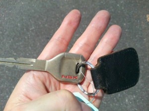 1992 Honda NSX coupe keys