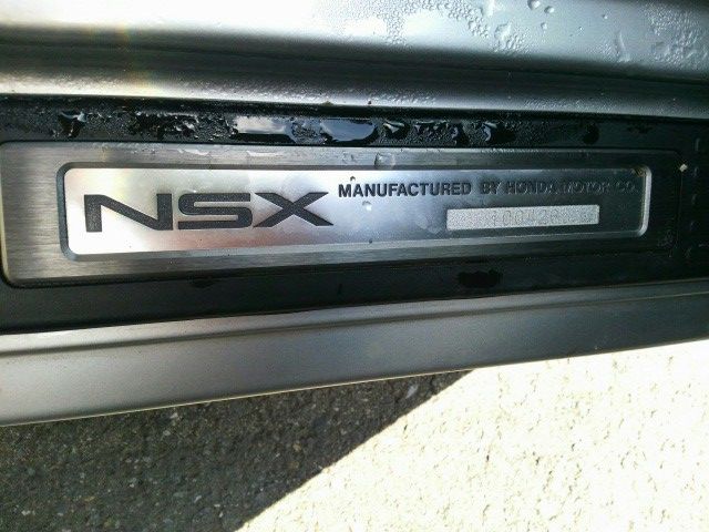 1992 Honda NSX coupe kick panel
