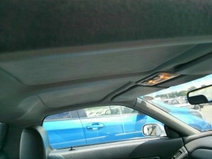 1992 Honda NSX coupe roof lining