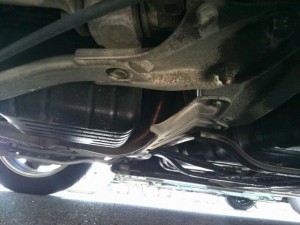1992 Honda NSX coupe underbody