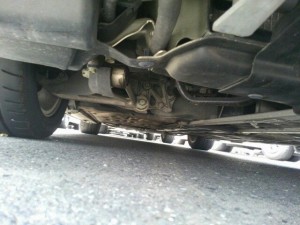1992 Honda NSX coupe underbody 4