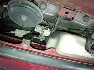 1994 Toyota Supra GZ twin turbo radiator support 2
