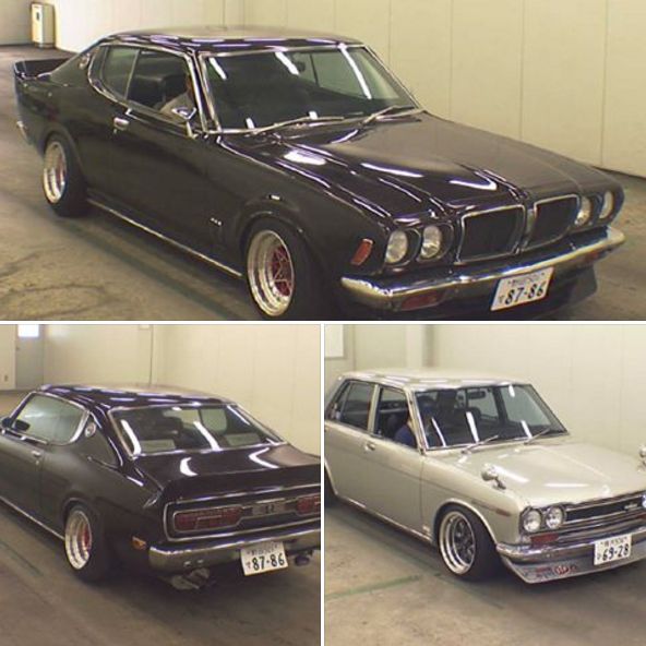 Japanese classic car Bluebird Examples