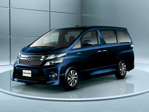 Toyota Vellfire Hybrid ZR G Edition 4WD (ATH20W) blue