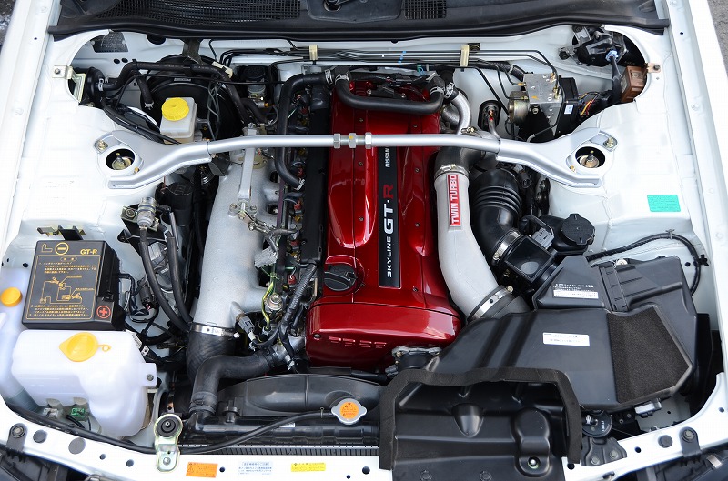 2001 Nissan Skyline R34 GTR engine