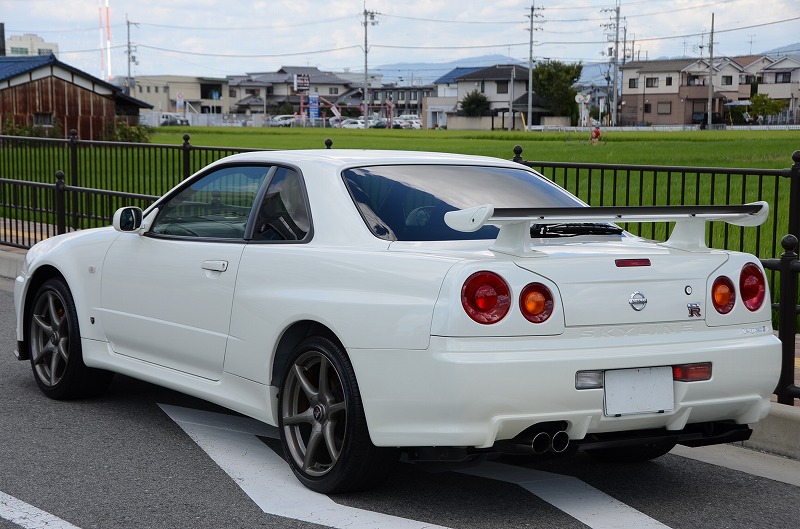 2001 Nissan Skyline R34 GTR left rear 2