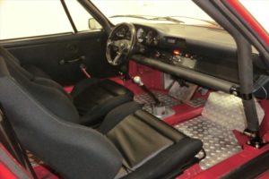 1981 Porsche 911 coupe interior 6