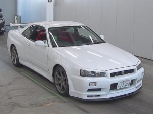 1999 NISSAN SKYLINE R34 GTR front