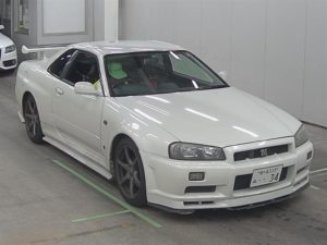 2002 NISSAN SKYLINE R34 GTR front