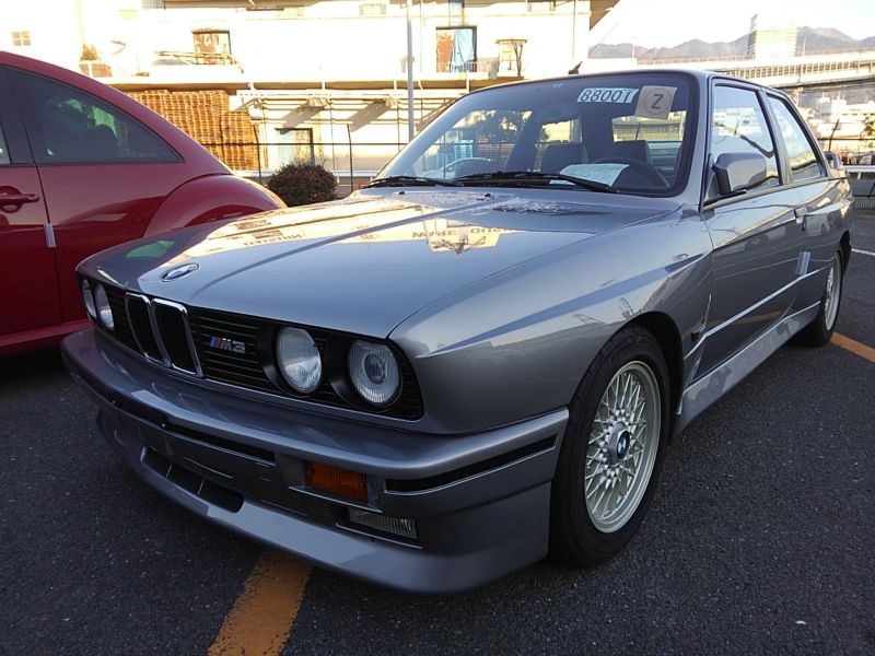 1987 BMW M3 E30 coupe left front low