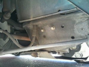 1999 Rover Mini Cooper underbody 2