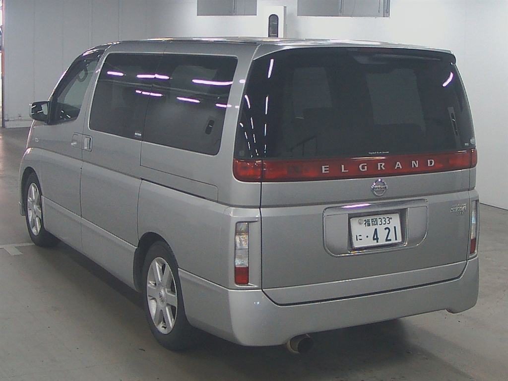 2003 Nissan Elgrand E51 Highway Star 2WD auction 2