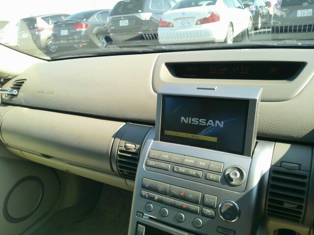 2004 Nissan Skyline V35 350GT Premium coupe interior 8