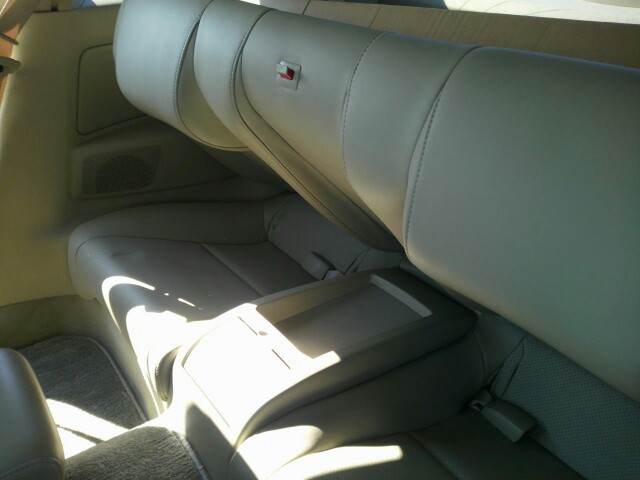 2004 Nissan Skyline V35 350GT Premium coupe rear seat