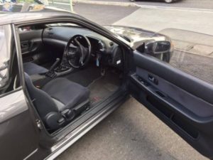 1993 Nissan Skyline R32 GTR grey interior 1