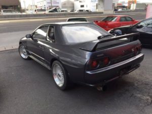 1993 Nissan Skyline R32 GTR grey left rear