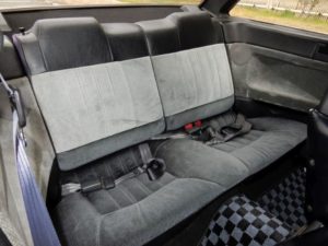 1985 Toyota Sprinter Treuno AE86 GT APEX interior rear