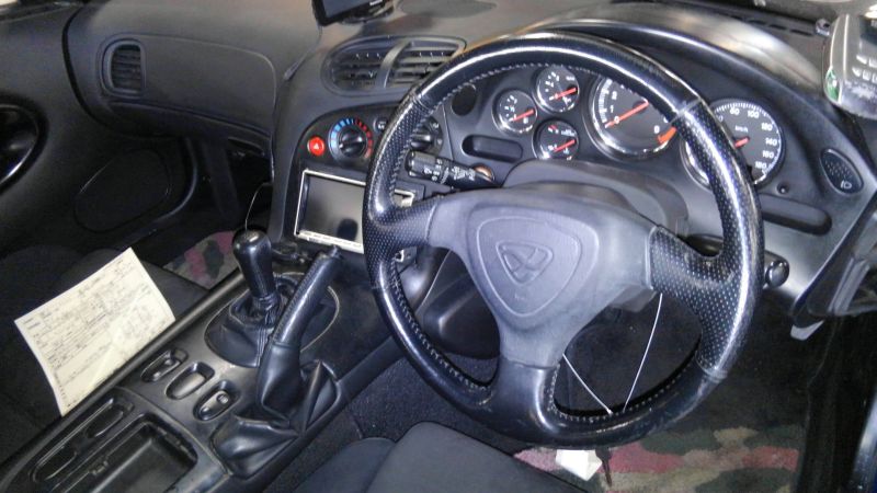 1992 Mazda RX-7 Type R steering wheel