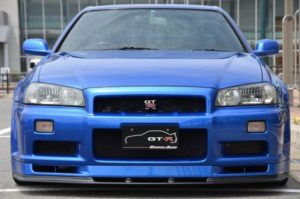 2000 R34 GTR in Bayside Blue at Global Auto Osaka 2
