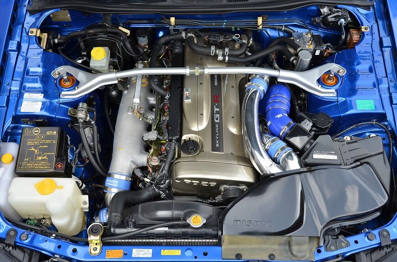 2002 R34 GTR VSpec 2 NUR with Z-Tune bodykit engine