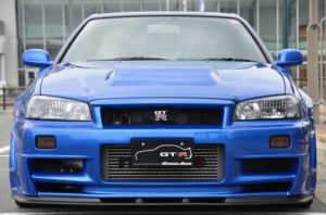 2002 R34 GTR VSpec 2 NUR with Z-Tune bodykit front