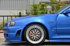 2002 R34 GTR VSpec 2 NUR with Z-Tune bodykit front half