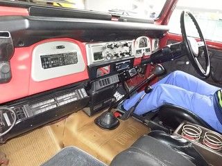 1984 Toyota Land Cruiser BJ46 Long auction interior