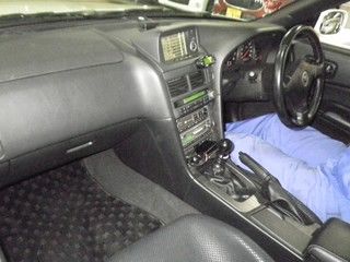 2001 Nissan Skyline R34 GTR VSPEC auction interior