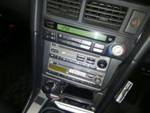 2001 Nissan Skyline R34 GTR VSPEC centre console