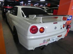 2001 Nissan Skyline R34 GTR VSPEC left rear