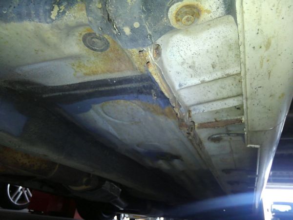 2001 Nissan Skyline R34 GTR VSPEC underbody rust