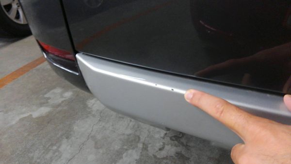 2011 Mitsubishi Delica D5 petrol CV5W 4WD Chamonix bumper scratches