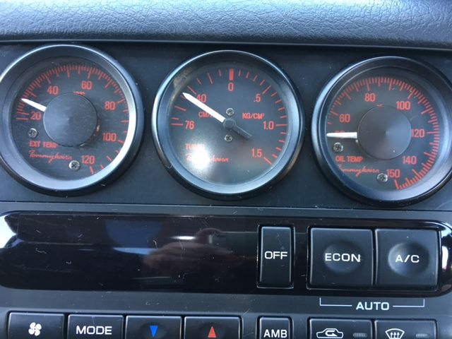 1994 Nissan Skyline R32 GT-R Tommy Kaira Special Edition gauges