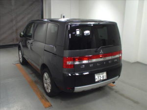 2014 Mitsubishi Delica D5 petrol CV5W 4WD G Power package auction rear 1