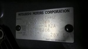2014 Mitsubishi Delica D5 petrol CV5W 4WD G Power package build plate
