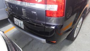 2014 Mitsubishi Delica D5 petrol CV5W 4WD G Power package right rear close up