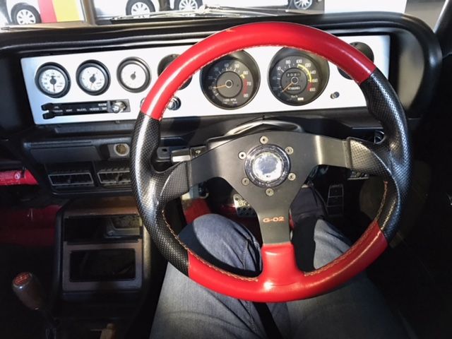 1976 Nissan Skyline GT-X steering wheel