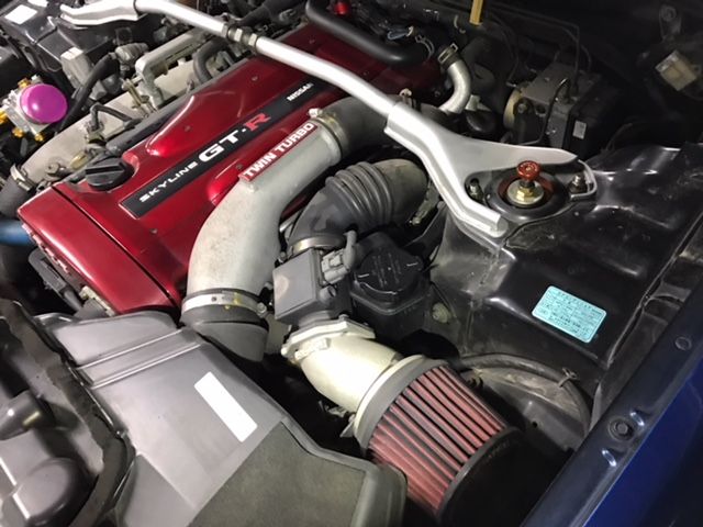1999 Nissan Skyline R34 GT-R VSpec engine 1