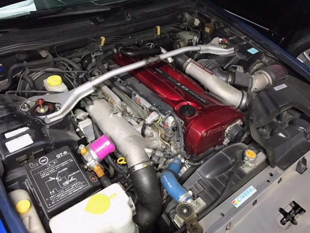 1999 Nissan Skyline R34 GT-R VSpec engine