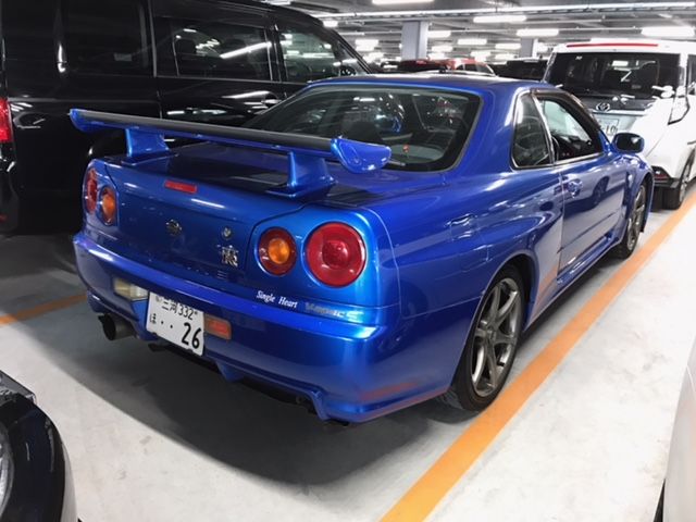 1999 Nissan Skyline R34 GT-R VSpec right rear