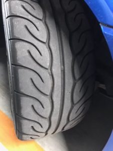 1999 Nissan Skyline R34 GT-R VSpec tyre tread 1