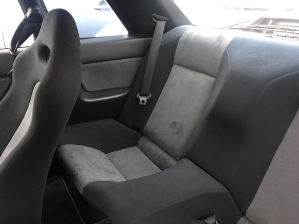 1990 Nissan Skyline R32 GT-R rear seat