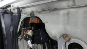 1995 Nissan Skyline R33 GTR VSpec strut tower seam
