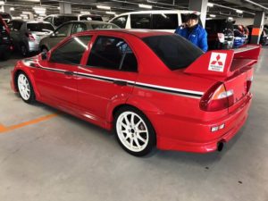 2000 Mitsubishi Lancer EVO 6 TME left rear