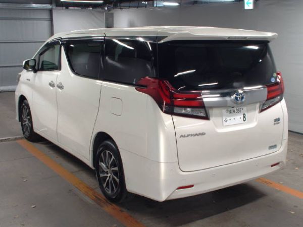 2015 Toyota Alphard Hybrid G Package 4WD 2.5L auction rear