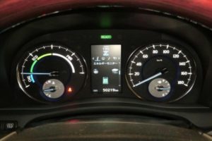 2015 Toyota Alphard Hybrid G Package 4WD 2.5L instruments
